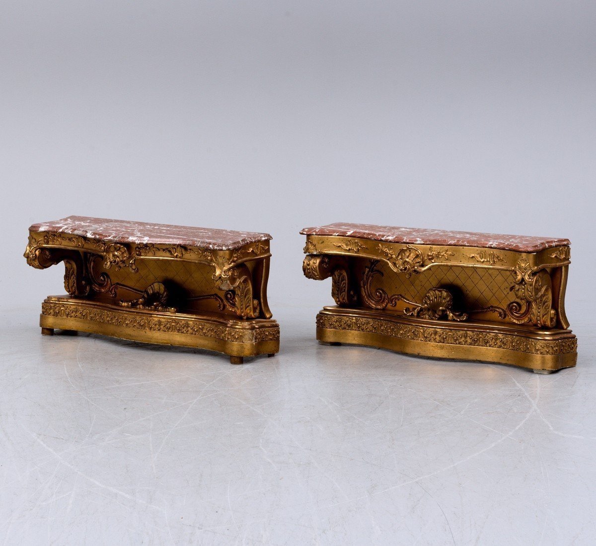 A Pair Of Consoles, Early 19th Century (1820)-photo-1