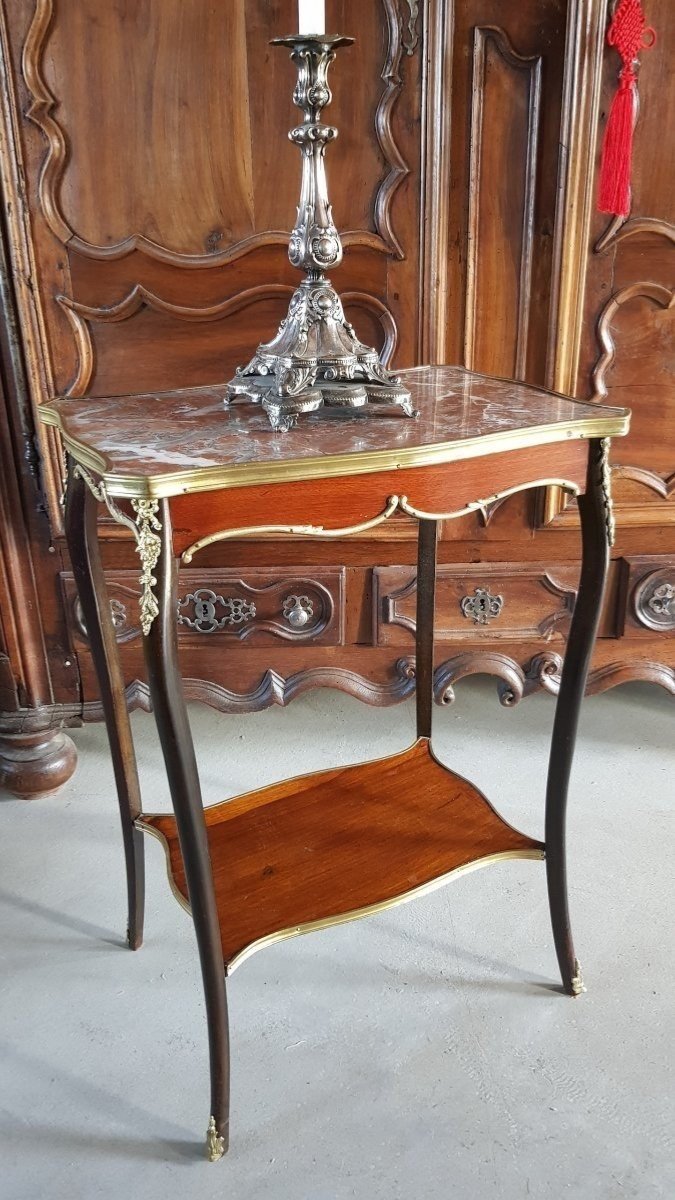 Petite Table De Style Louis XV-photo-2