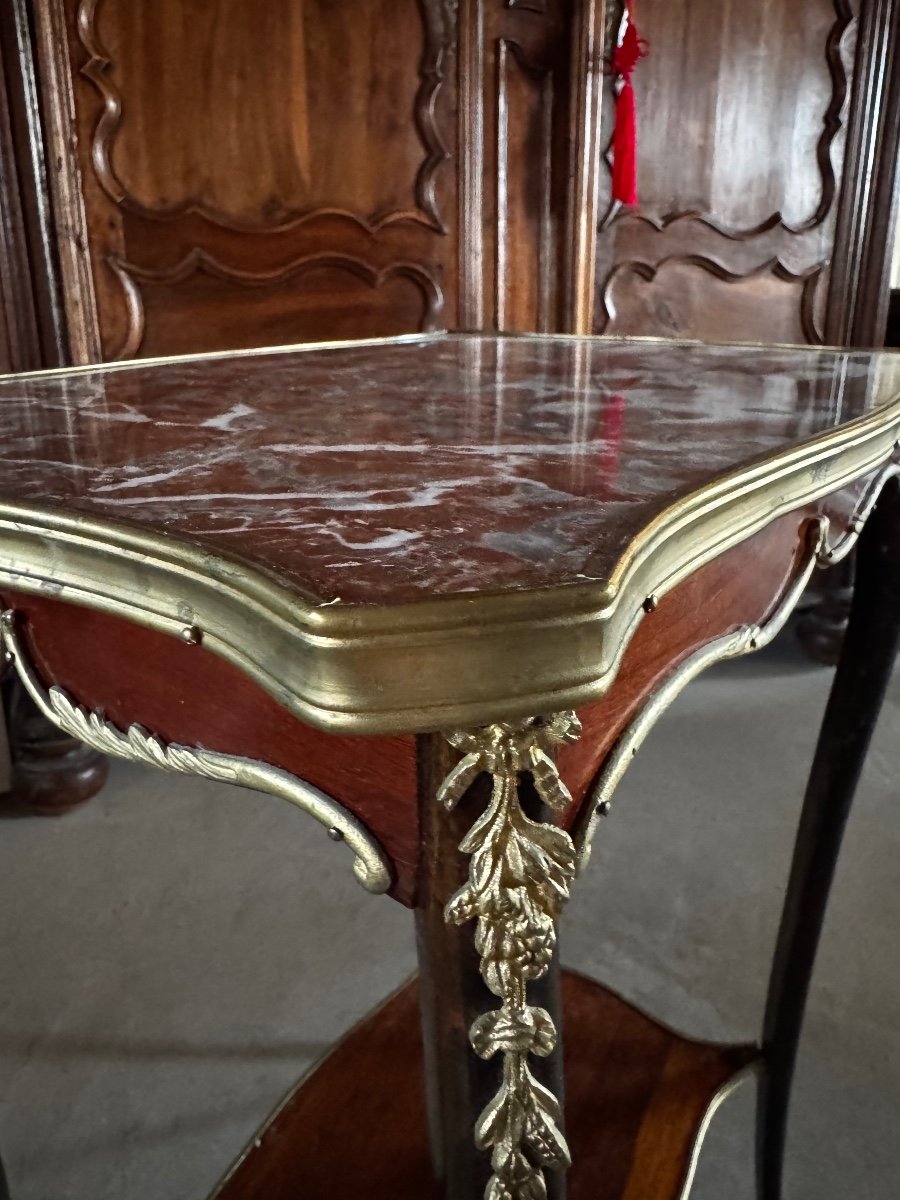 Petite Table De Style Louis XV-photo-4