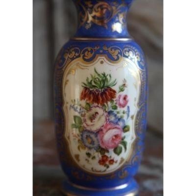 Small Sevres Style Porcelain Vase. 19th Century-photo-3