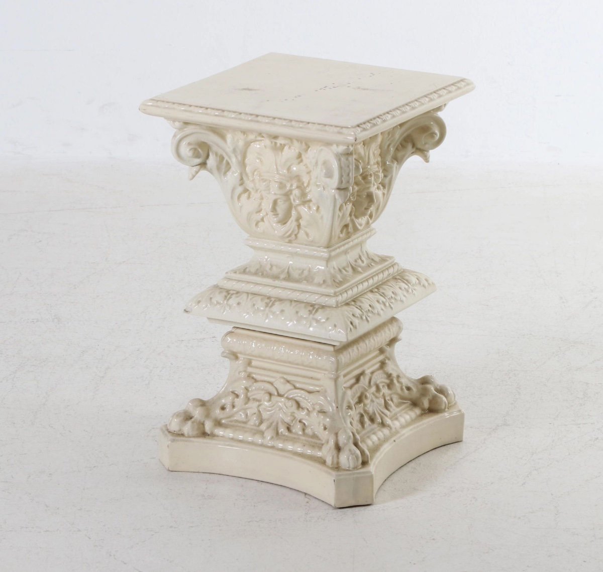 Glazed Ceramic Pedestal-photo-2