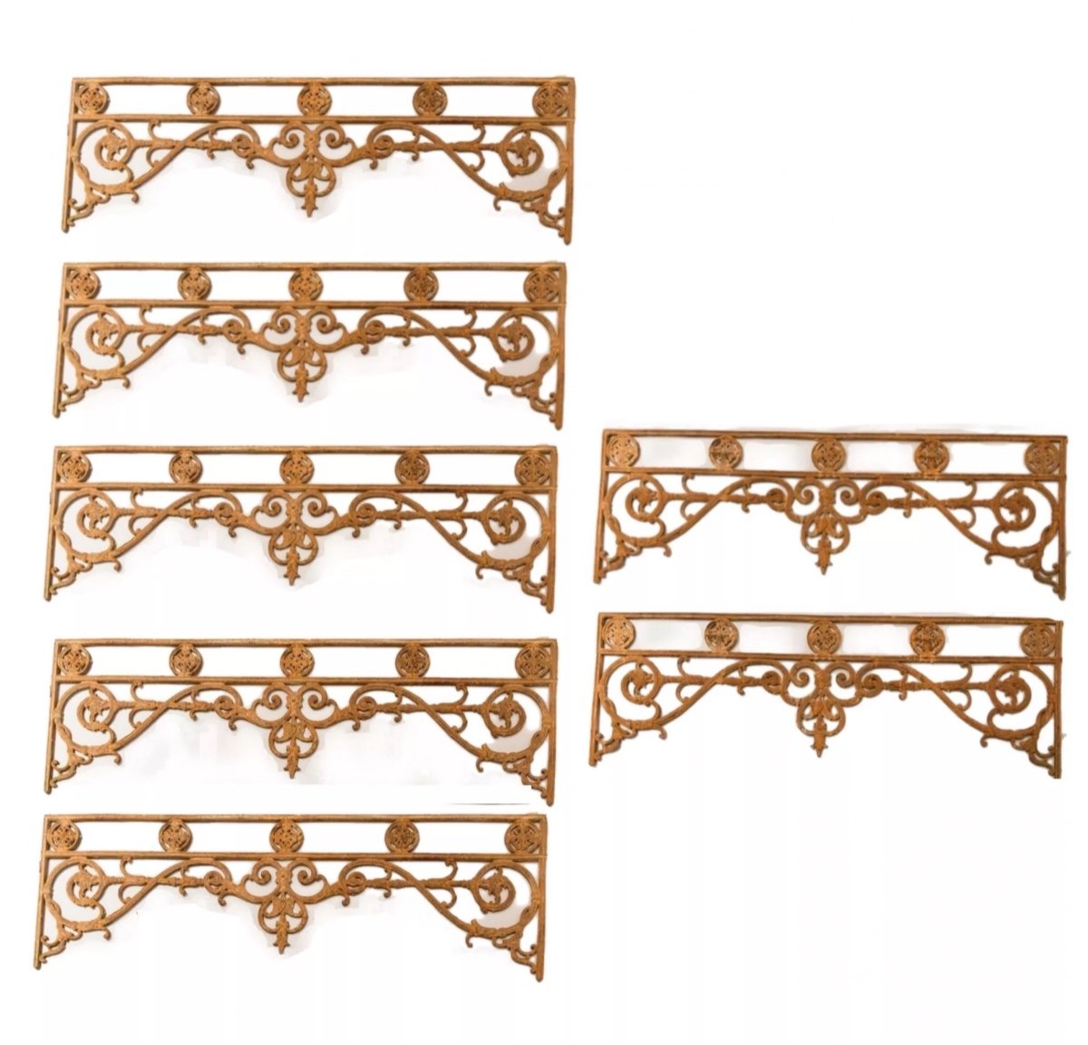 Ensemble De Grille De Fenêtre De 7 Pièces