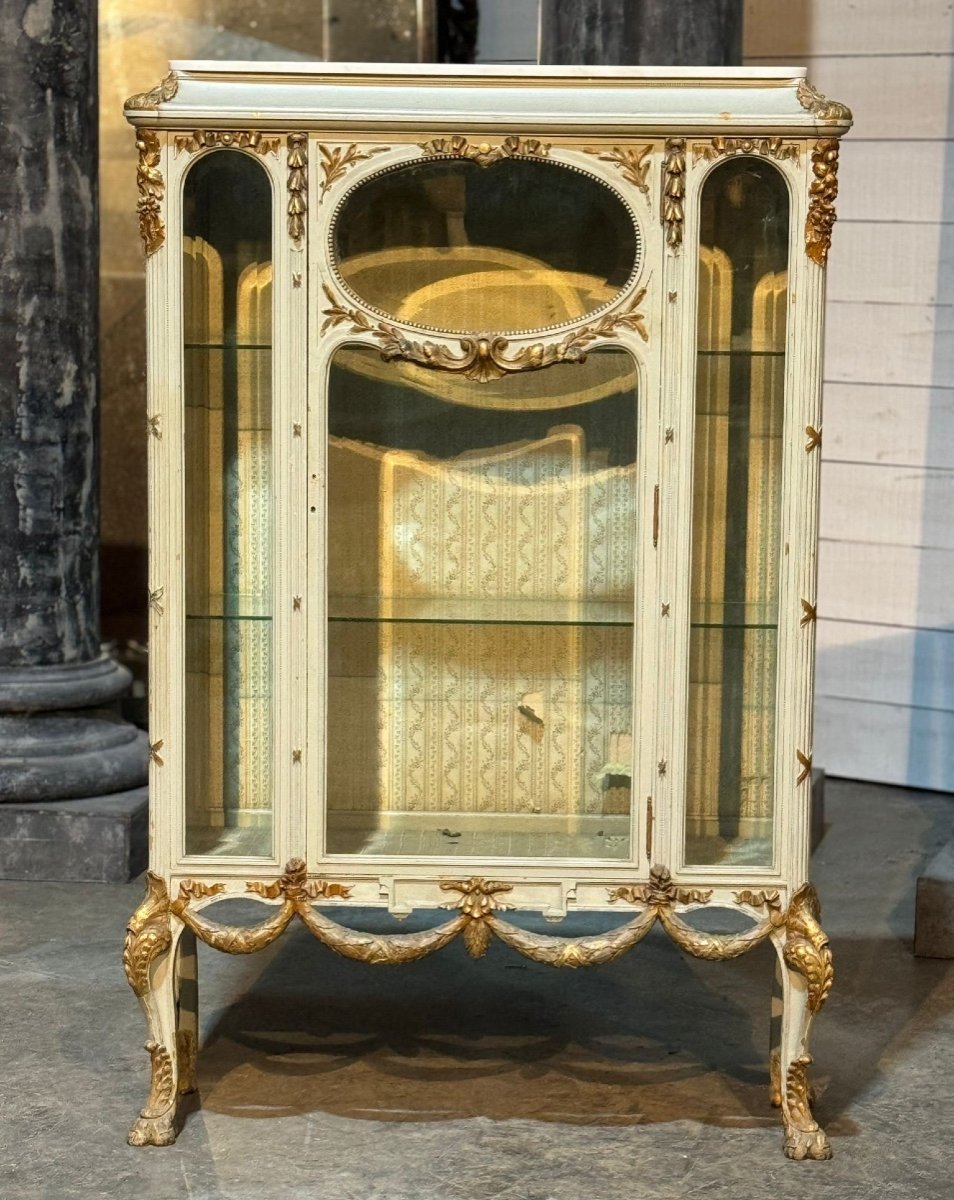 Vitrine De Style Louis XVI-photo-3