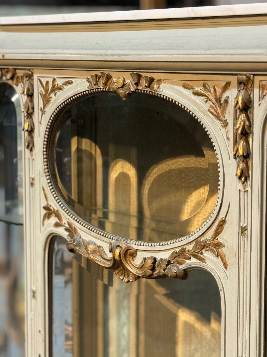 Vitrine De Style Louis XVI-photo-4