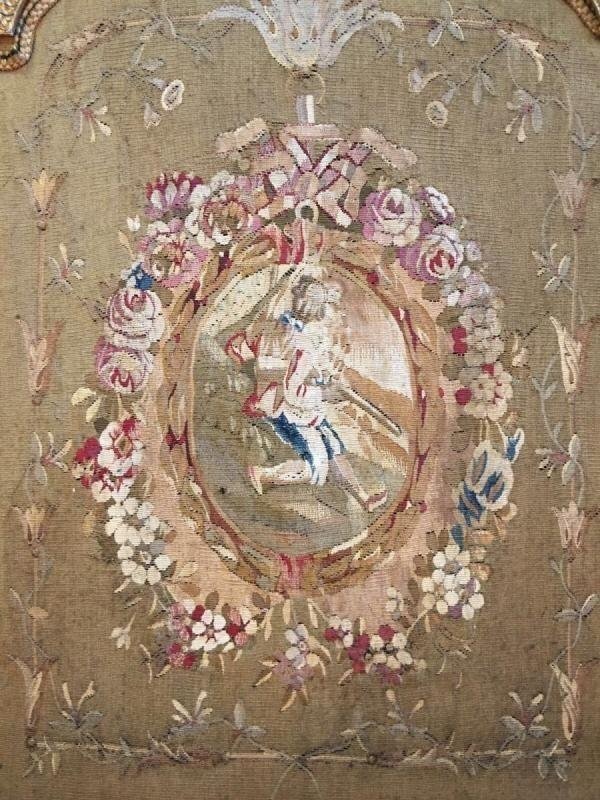     Louis XVI Style Fireplace Screen-photo-3