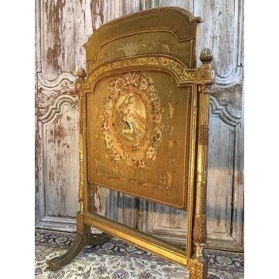     Louis XVI Style Fireplace Screen-photo-4