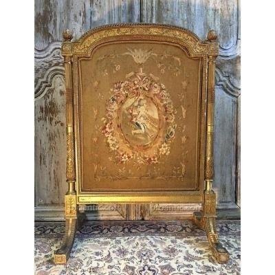     Louis XVI Style Fireplace Screen-photo-3