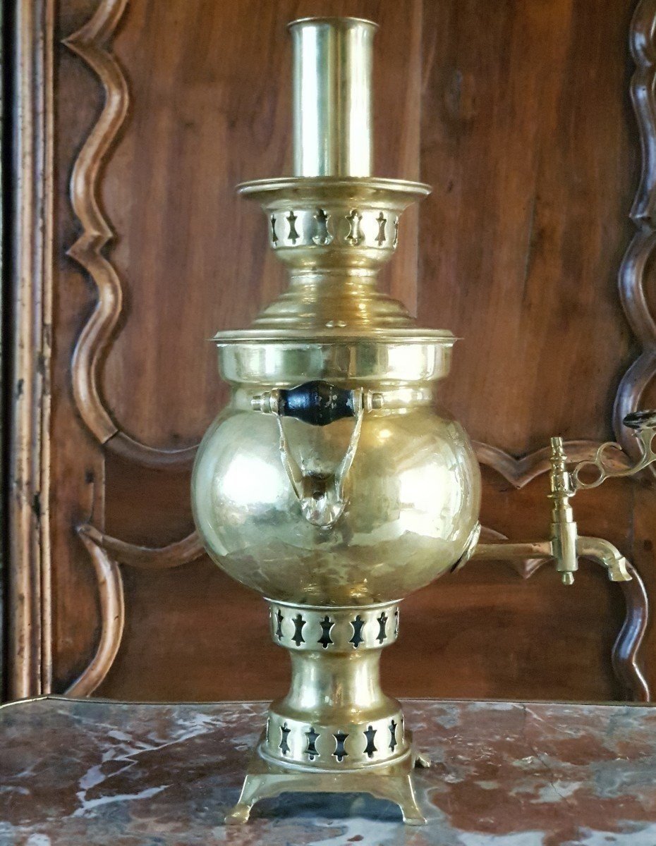 Small Russian Camping Samovar-photo-3