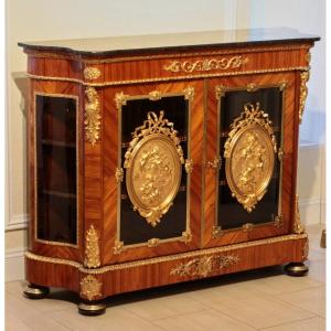 Large Chest Of Drawers In Louis XVI Style. The End Of The 19th Century.