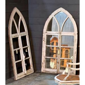 Pair Of Gothic Windows 173x95cm