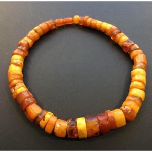 Amber Necklace 47cm. 1960.. Kaliningrad. Russia