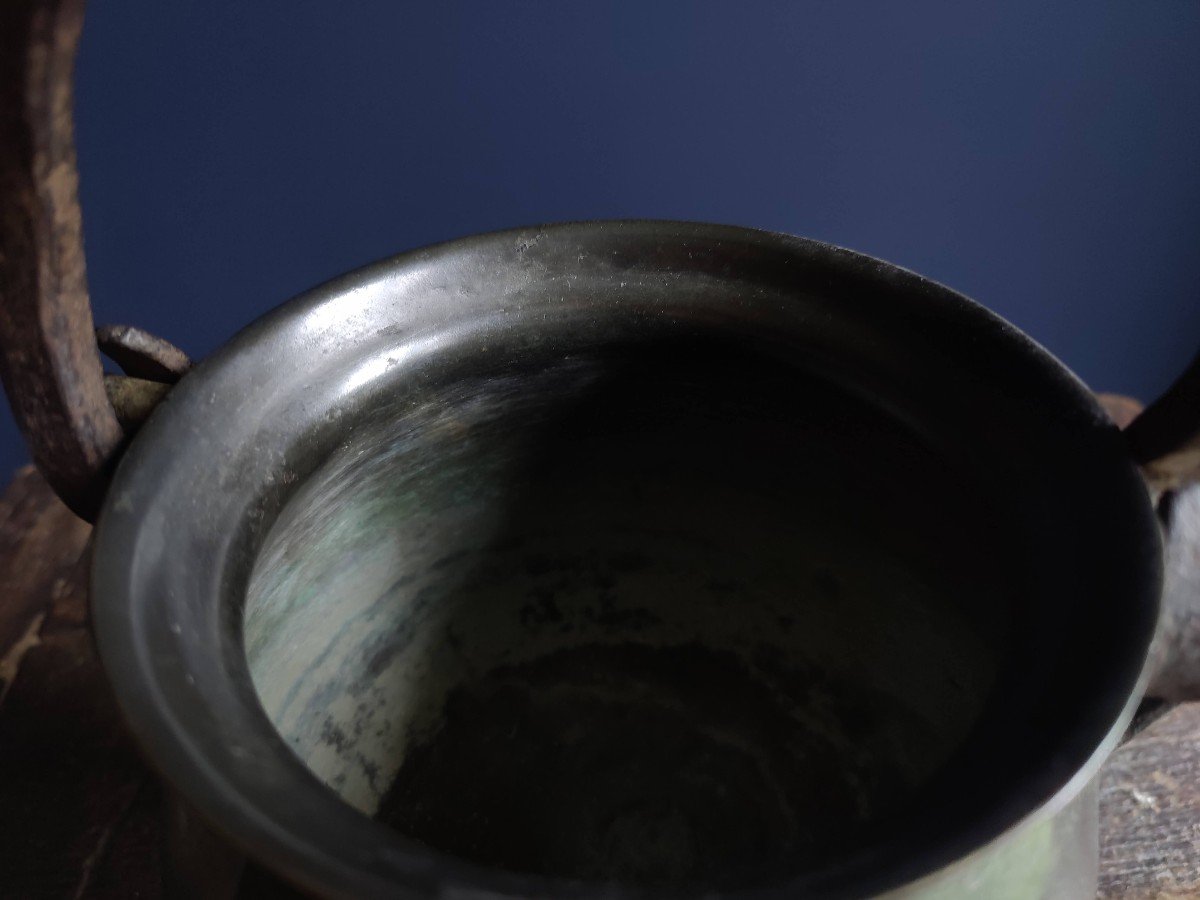 Bronze Cauldron Germany 17th Century-photo-3