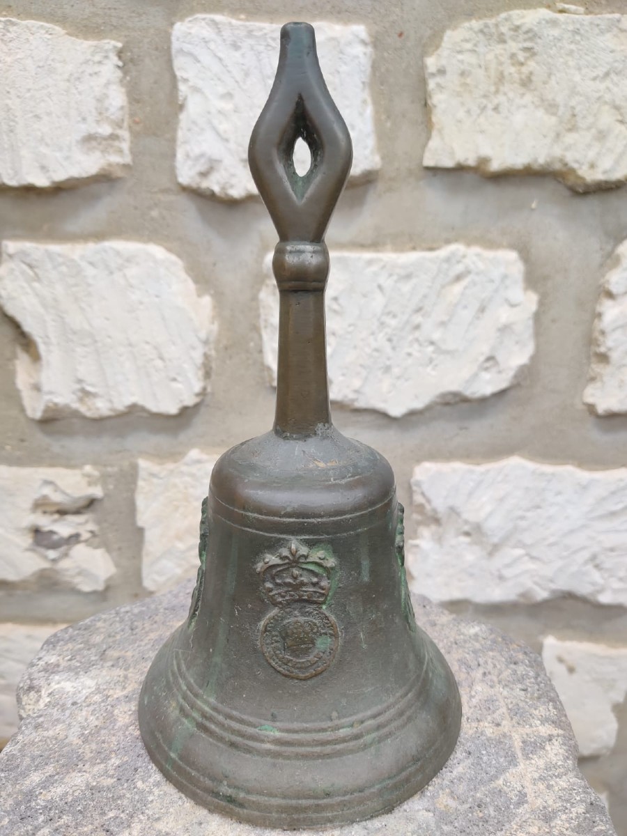 Cloche En Bronze Rouen Par Jacques Buret Début 18é-photo-3