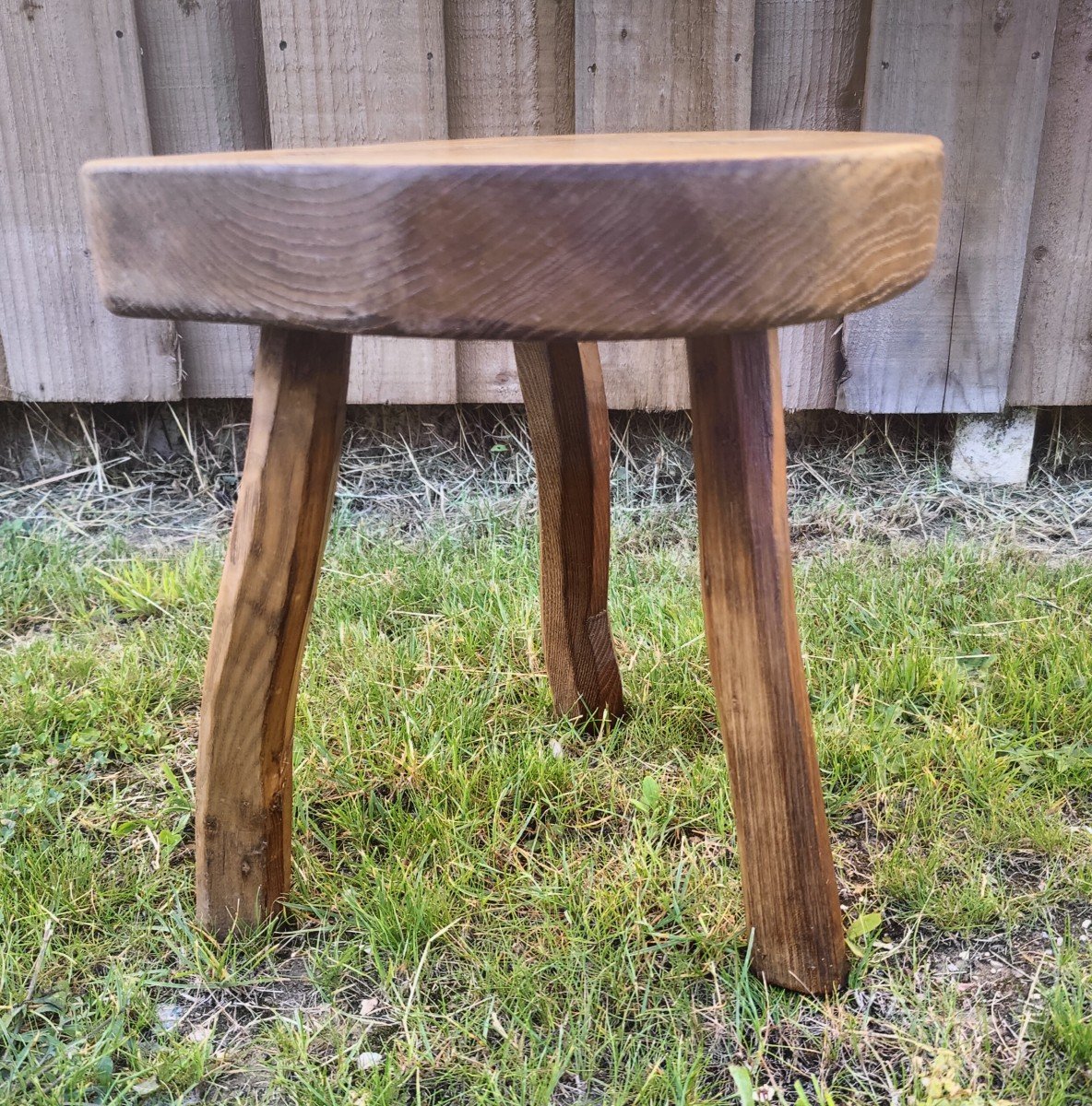 Brutalist Stool, Circa 1960/1970-photo-3