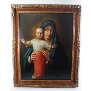 Suiveur de Philippe De Champaigne (1602-1674), Vierge à l'Enfant