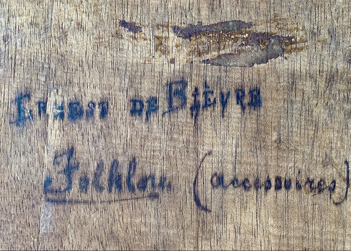 Ernest De Bièvre (1867-?). "folklore, Accessories". Symbolism. End Of The 19th Century.-photo-3