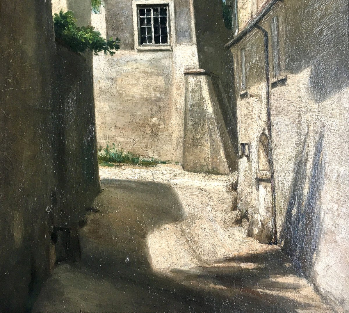 Edouard Lefèvre (1842-1923). “rue St Vincent, Montmartre”. 1866. -photo-4