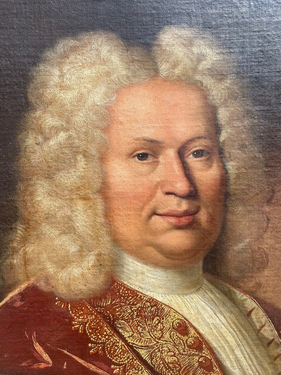 Portrait Du Chevalier D’este à Toulouse époque 18 éme -photo-2