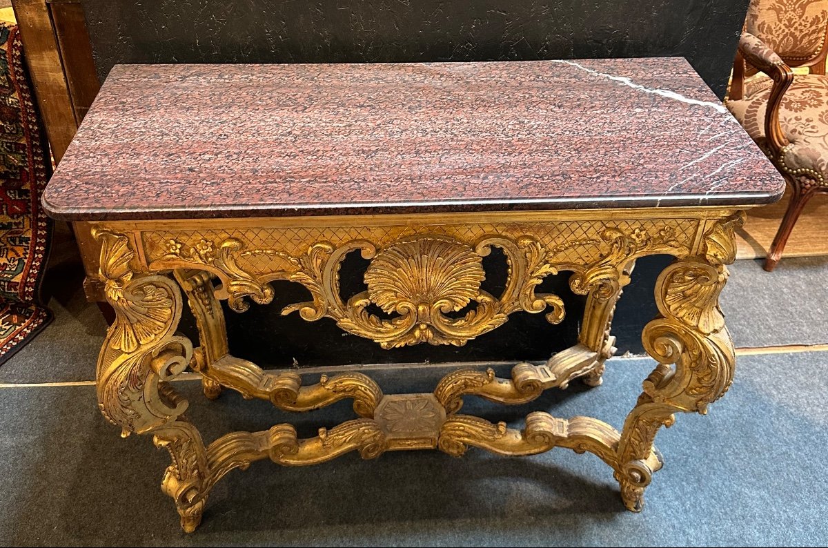 Petite Console De Style Louis XIV