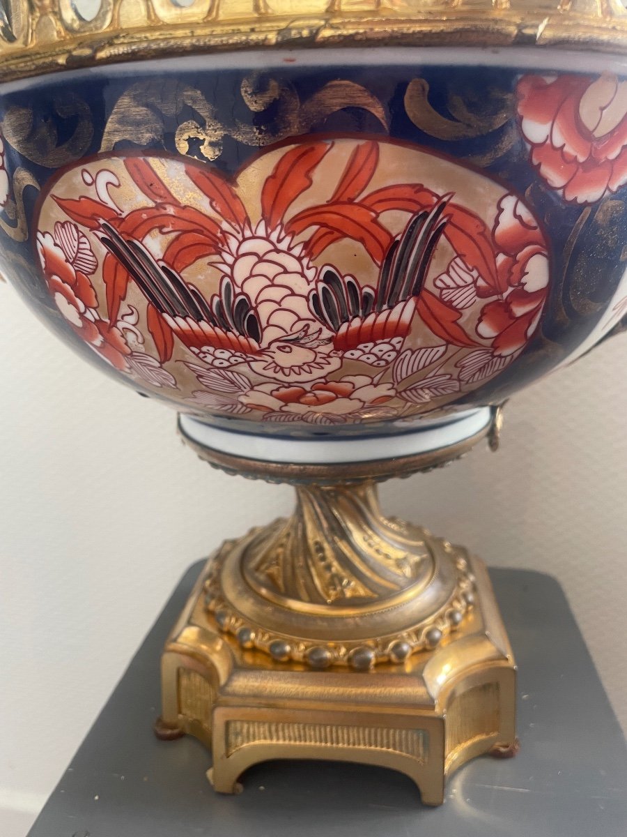 Imari Porcelain Cup, Napoleon III Period (1870)-photo-2