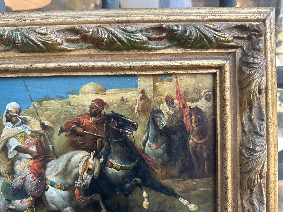 Oil On Orientalist Panels -photo-4