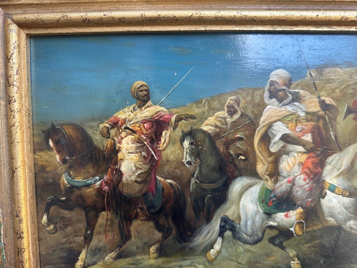 Oil On Orientalist Panels -photo-4