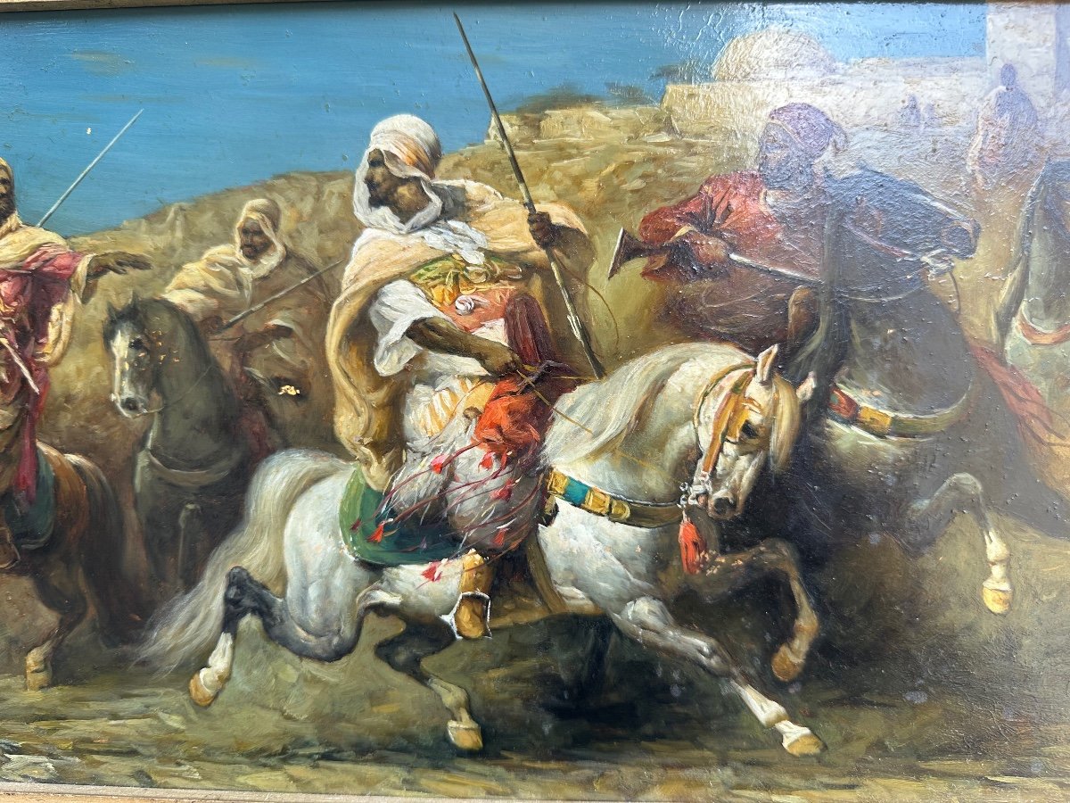 Oil On Orientalist Panels -photo-5