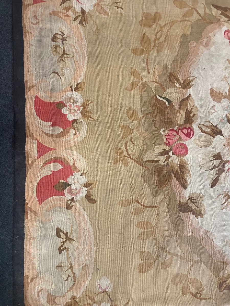 Tapis De La Manufacture D’aubusson époque Napoléon III -photo-1