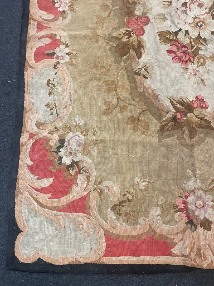 Tapis De La Manufacture D’aubusson époque Napoléon III -photo-3