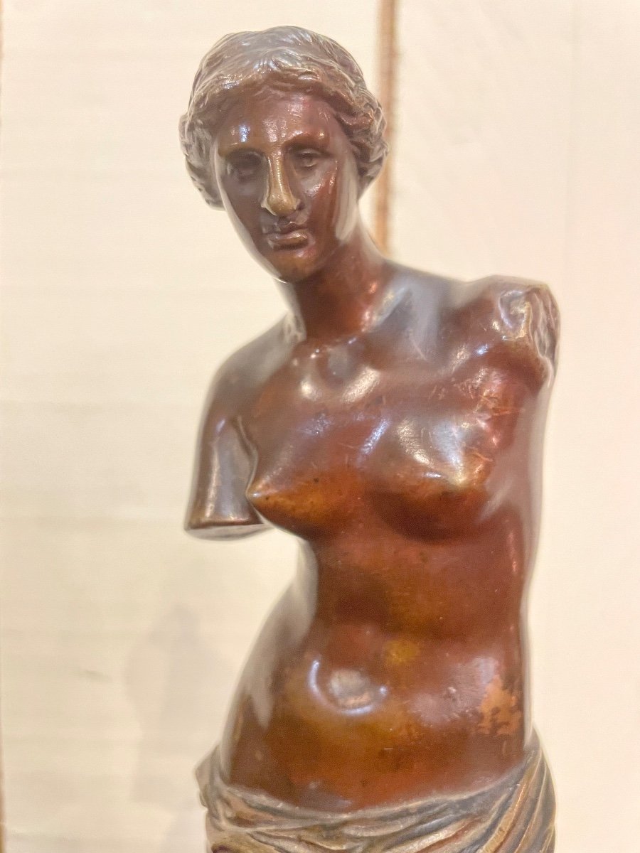 Bronze Representing The Venus De Milo Cast Iron Edition -photo-2