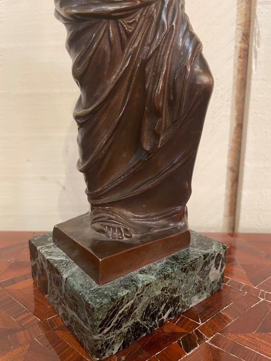 Bronze Representing The Venus De Milo Cast Iron Edition -photo-3