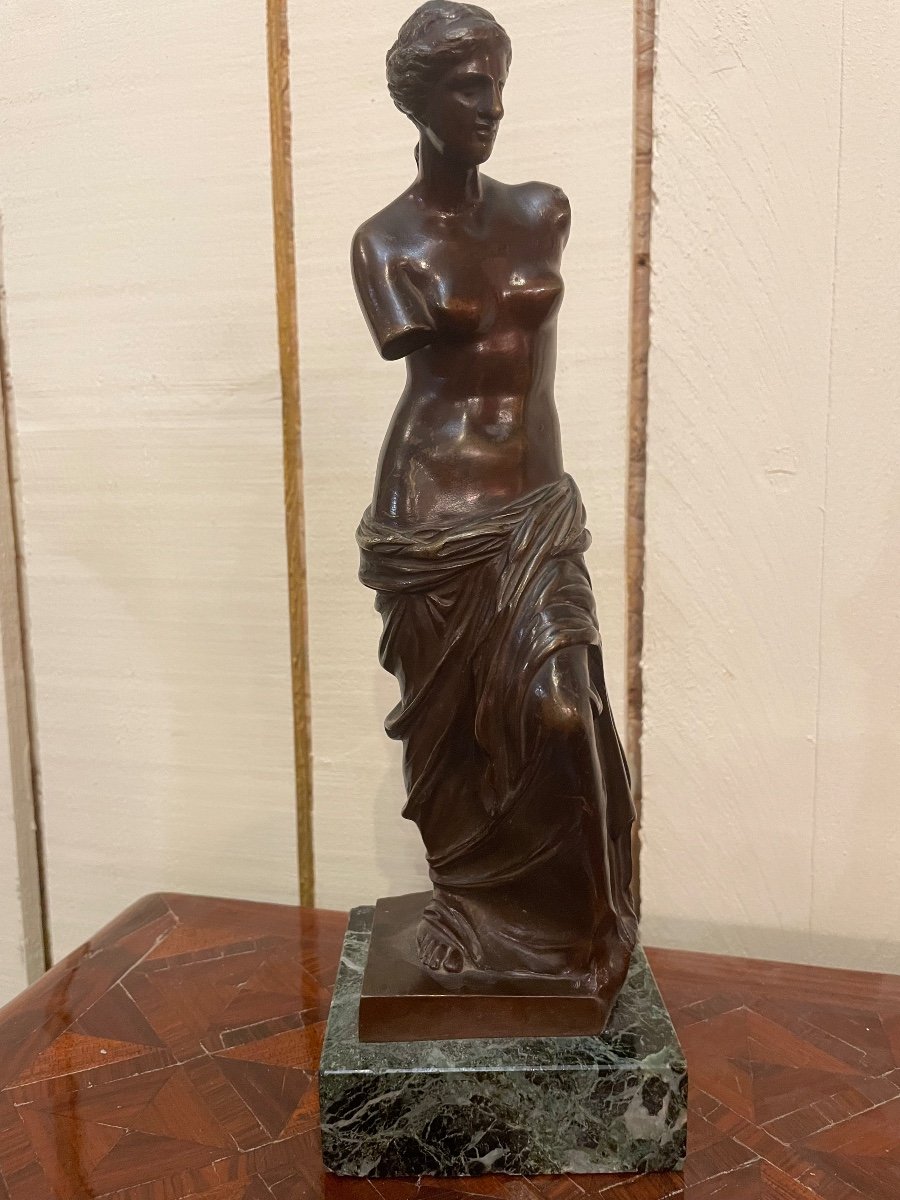 Bronze Representing The Venus De Milo Cast Iron Edition 