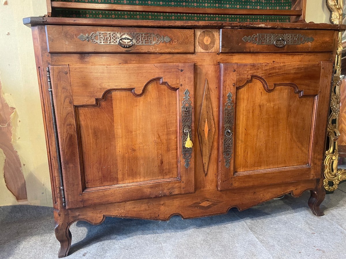 Cherry Wood Dresser From The Early 19th Century -photo-2