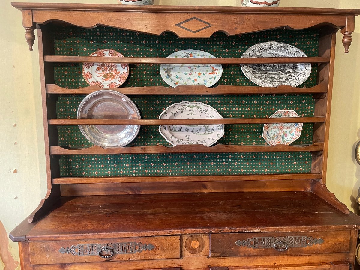 Cherry Wood Dresser From The Early 19th Century -photo-3