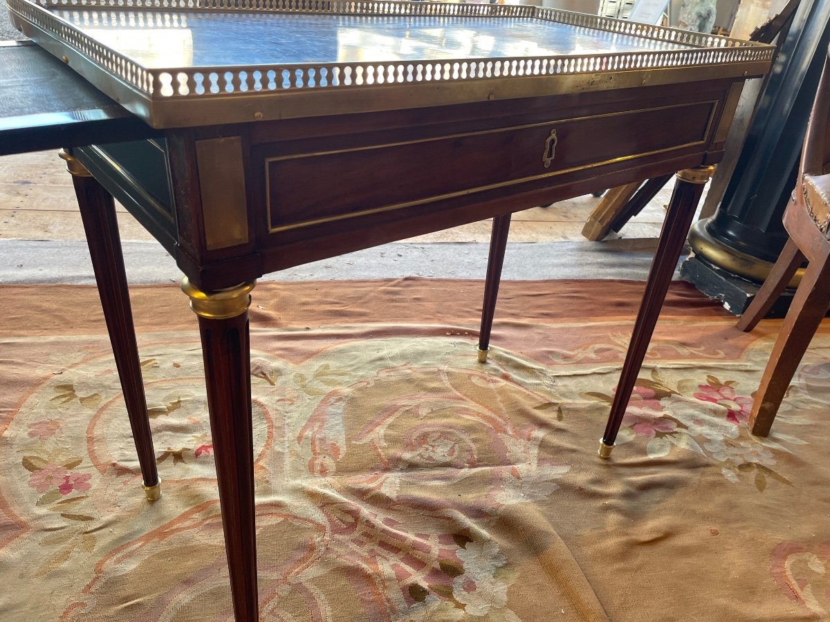 Louis XVI Style Serving Table Forming A Desk And Games Table -photo-5