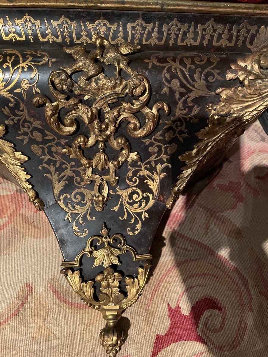 Grand Cartel D’époque Louis XV Signé Par Jean Godde L’aîné -photo-1