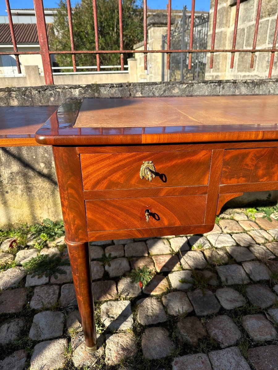 Empire Period Mahogany Desk -photo-2