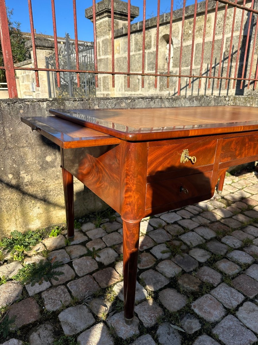 Empire Period Mahogany Desk -photo-3