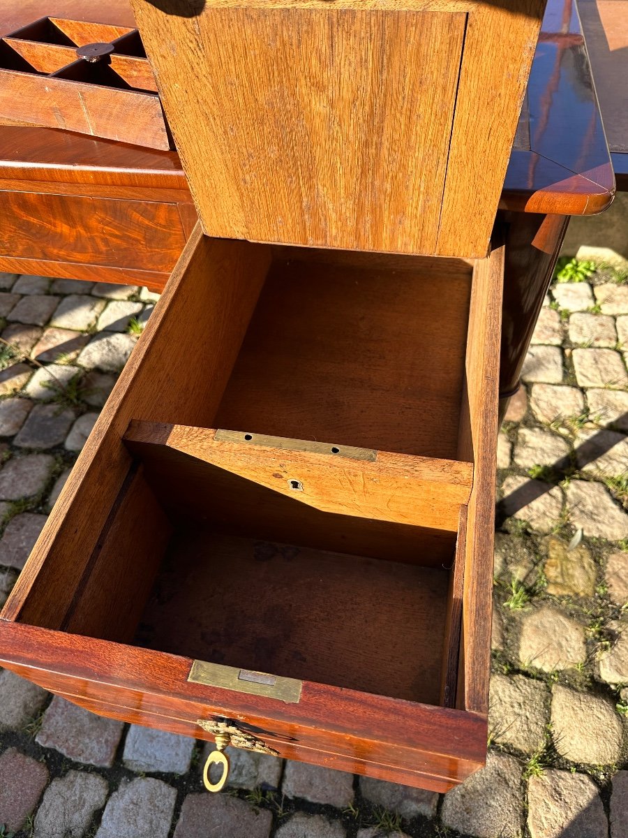 Empire Period Mahogany Desk -photo-3