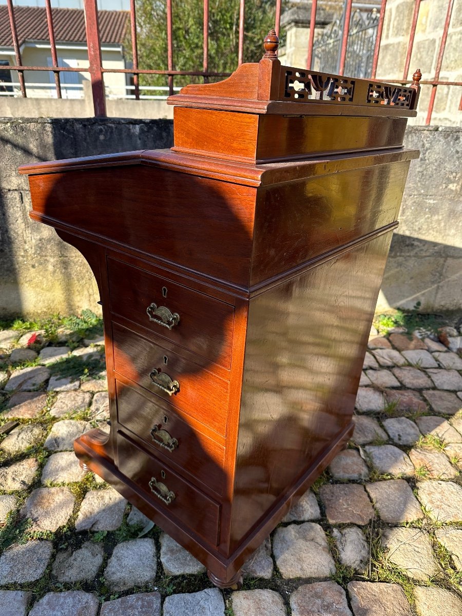 Davenport Mahogany 19th Century -photo-2