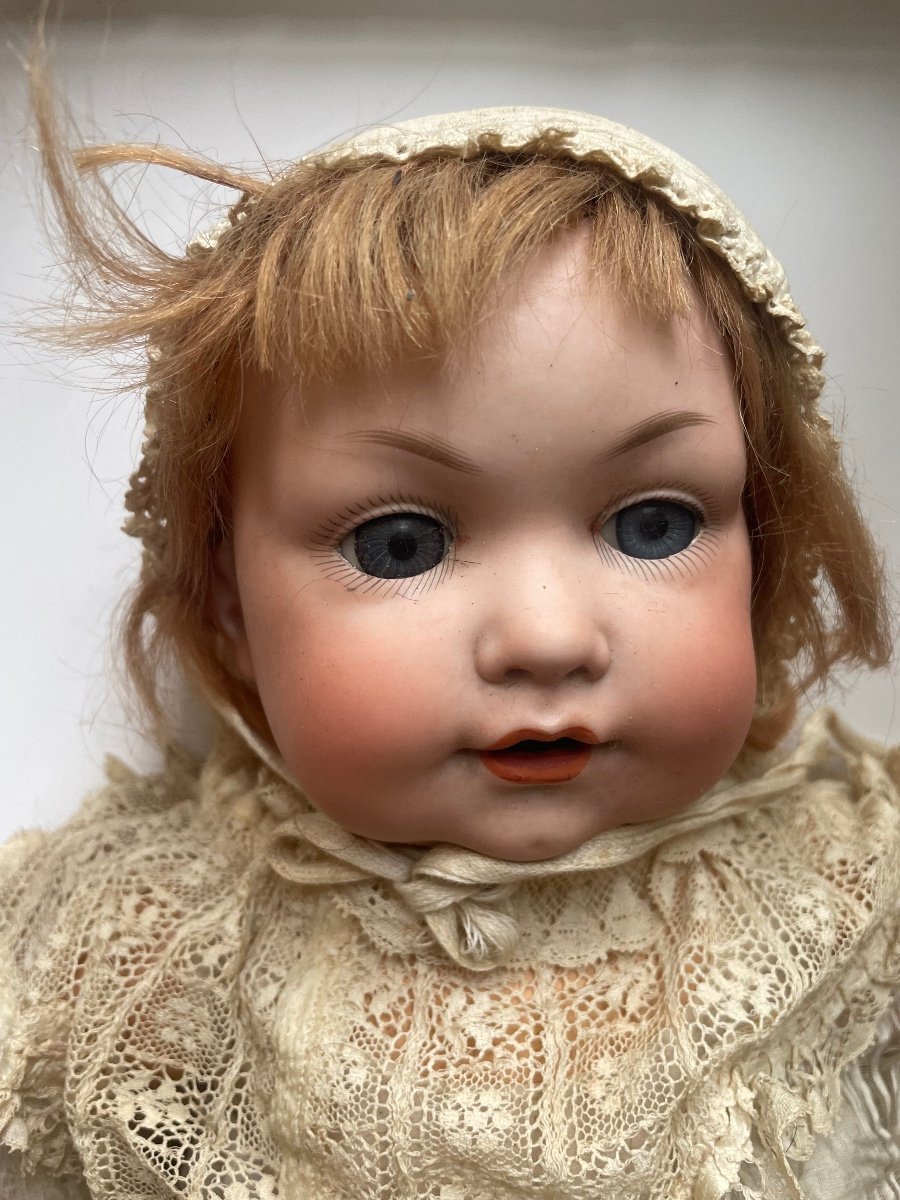 Bébé Caractère En Porcelaine Vers 1880 Germanique -photo-2