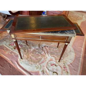 Louis XVI Style Serving Table Forming A Desk And Games Table 