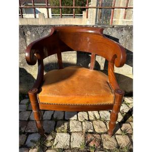 Empire Period Office Chair, Jacob Legs 