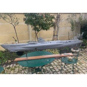 Maquette De Sous-marins Allemand De La Seconde Guerre Mondiale U- Boat-27