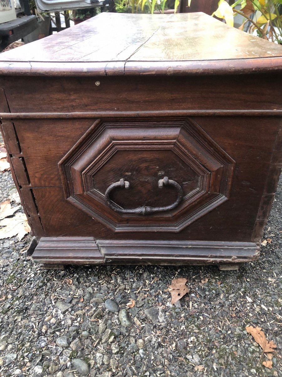 18th Century Oak Chest Germany-photo-4