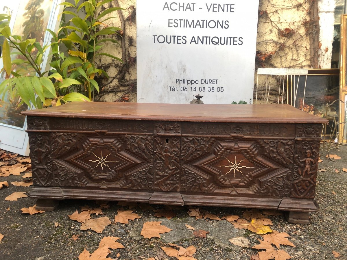 18th Century Oak Chest Germany