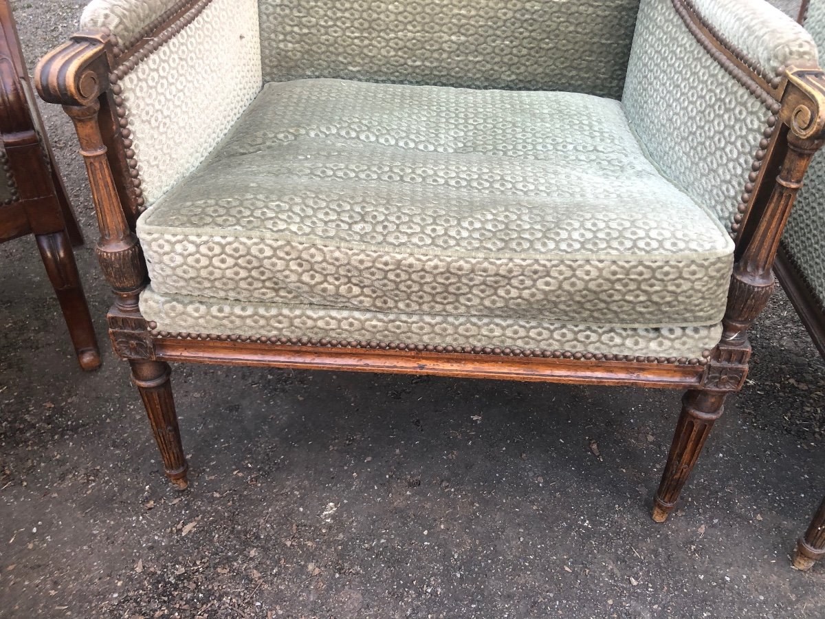 Pair Of 16th Century Queen's Armchairs -photo-2