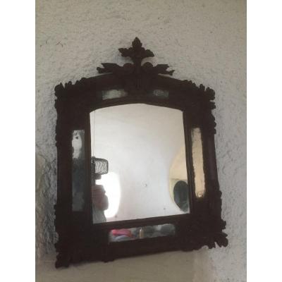 Carved Wood Mirror 18 Eme Siecle