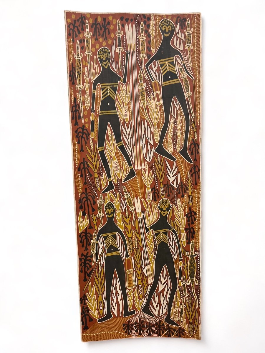 Peinture Sur écorce Aborigène, Betty Guymatala, Australie-photo-2