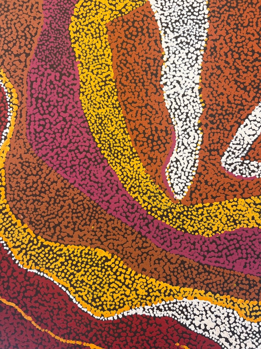 Peinture Aborigène De Jorna Newberry, Australie-photo-3